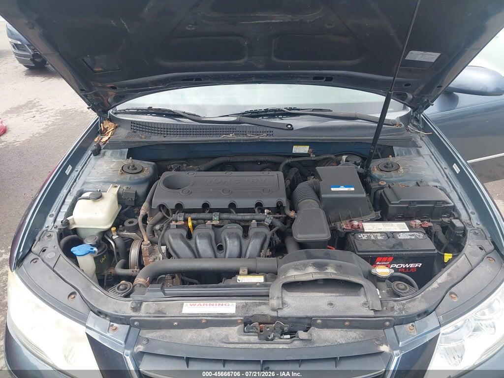 5NPEU4AC3AH606536 2010 HYUNDAI SONATA photo no. 10