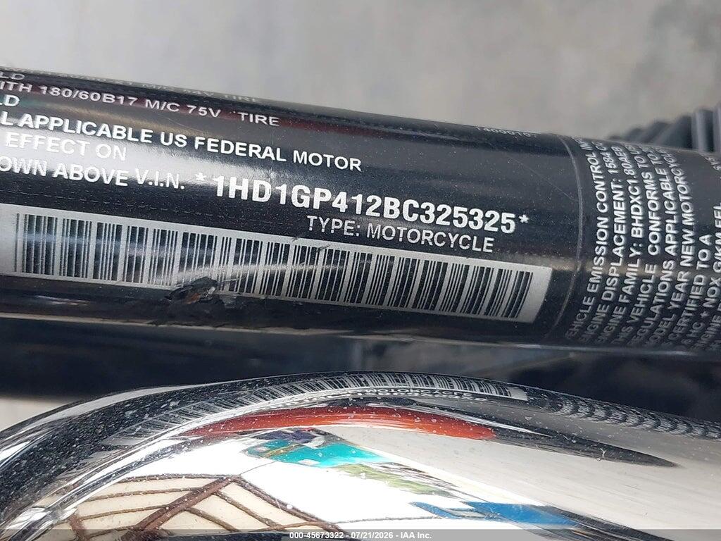 1HD1GP412BC325325 2011 HARLEY-DAVIDSON FXDWG photo no. 10
