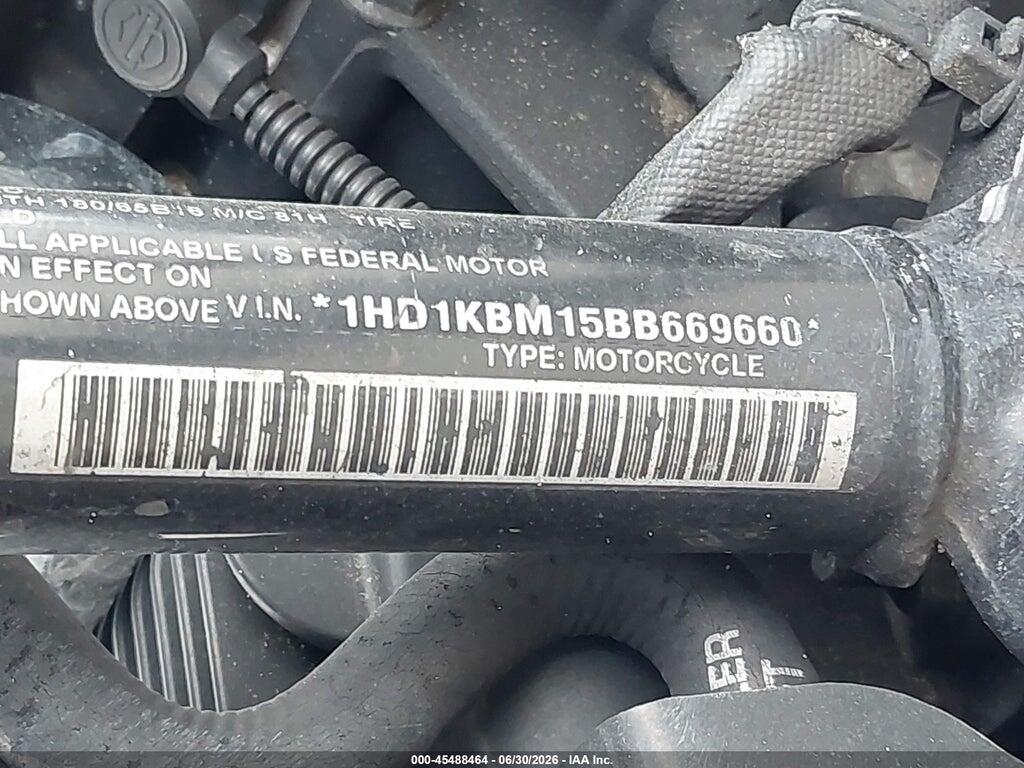 1HD1KBM15BB669660 2011 HARLEY-DAVIDSON FLHX photo no. 10