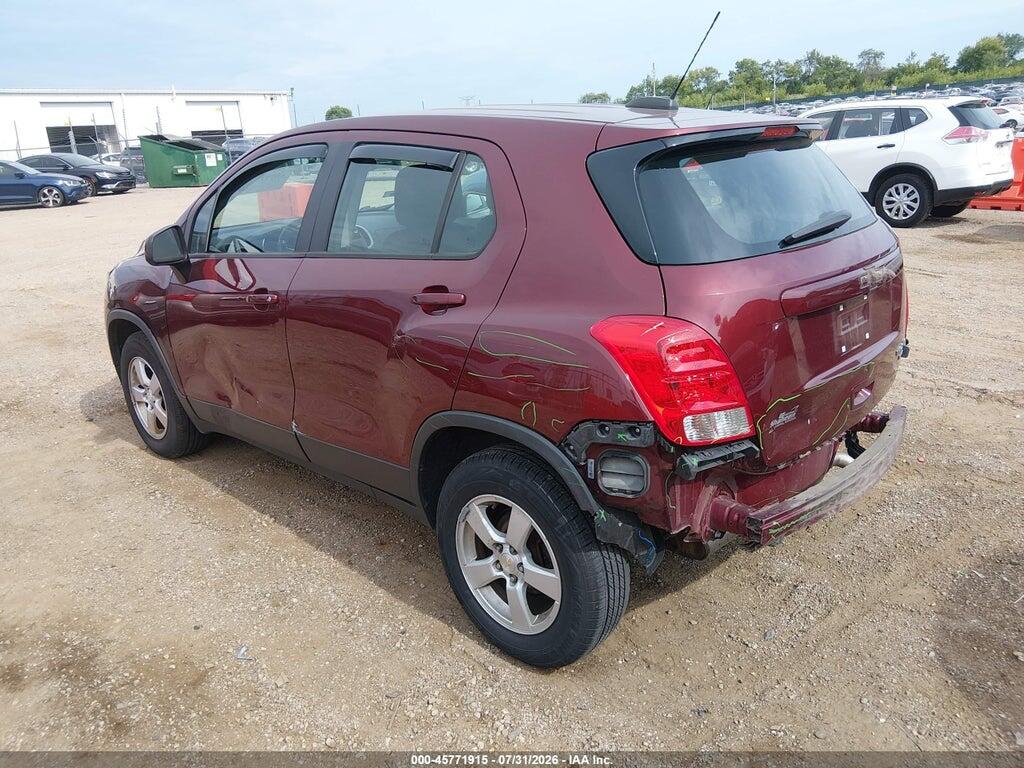 3GNCJNSB6GL226604 2016 CHEVROLET TRAX photo no. 3