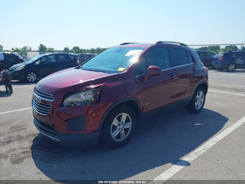 3GNCJLSB7GL120554 2016 CHEVROLET TRAX photo no. 2