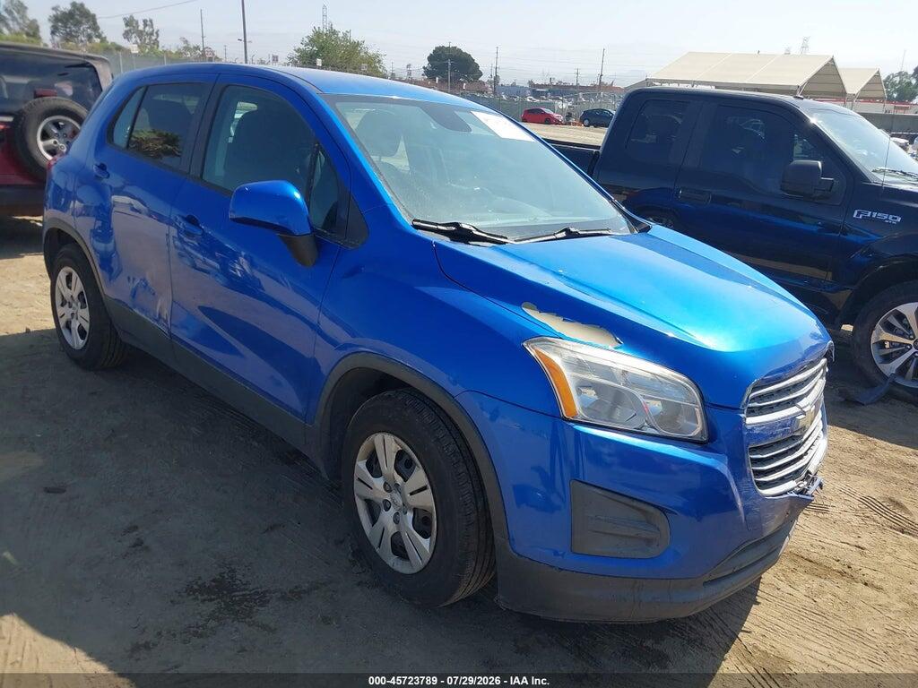 KL7CJKSB2GB521303 2016 CHEVROLET TRAX photo no. 1
