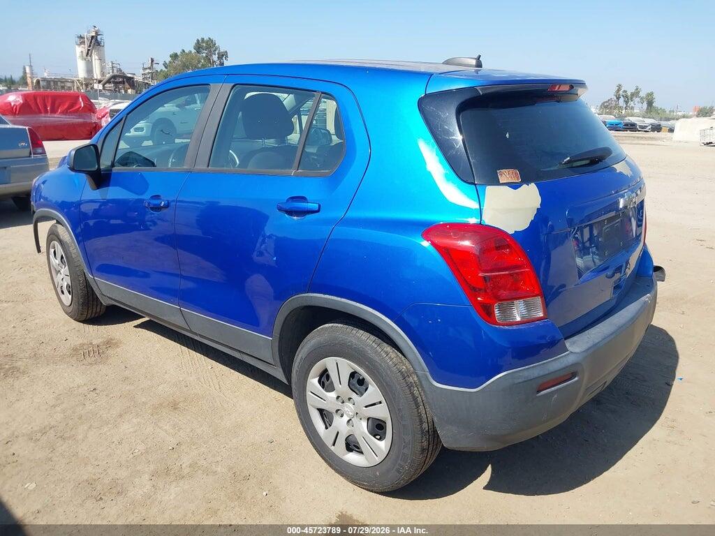 KL7CJKSB2GB521303 2016 CHEVROLET TRAX photo no. 3