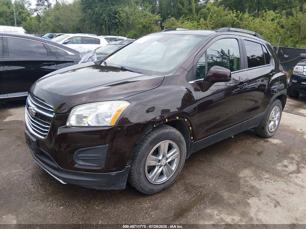KL7CJLSB3GB613655 2016 CHEVROLET TRAX photo no. 2