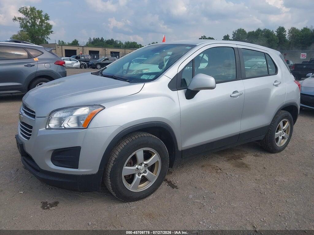 KL7CJNSB4GB678915 2016 CHEVROLET TRAX photo no. 2
