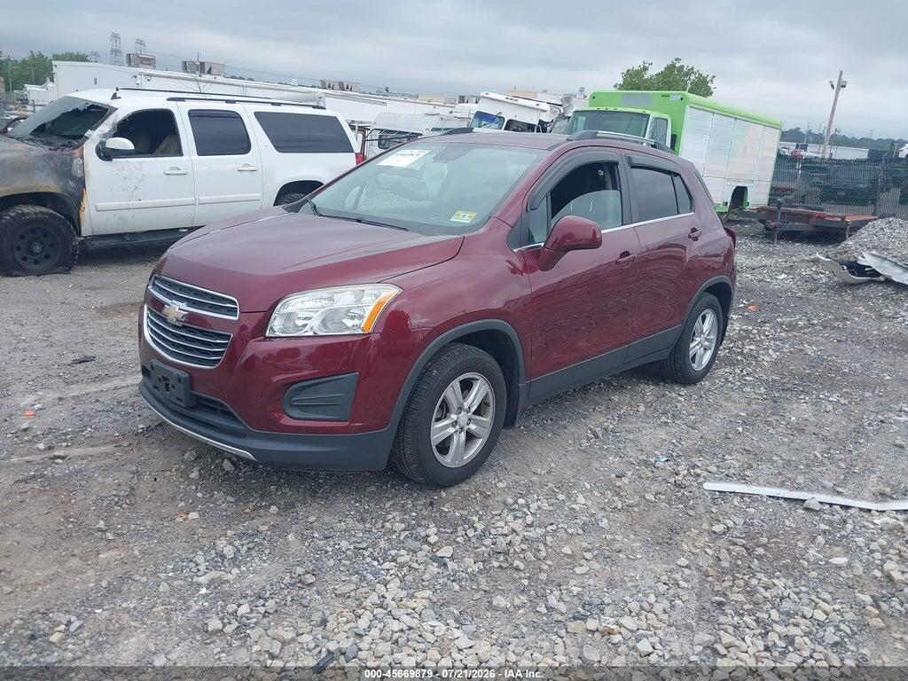 3GNCJLSB7GL218919 2016 CHEVROLET TRAX photo no. 2