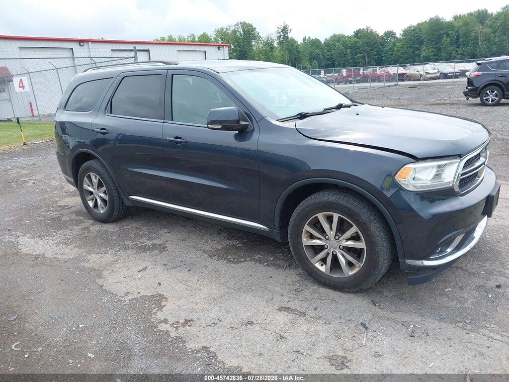 1C4RDJDG8GC460153 2016 DODGE DURANGO photo no. 1