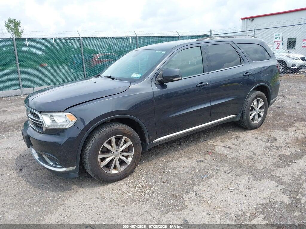 1C4RDJDG8GC460153 2016 DODGE DURANGO photo no. 2