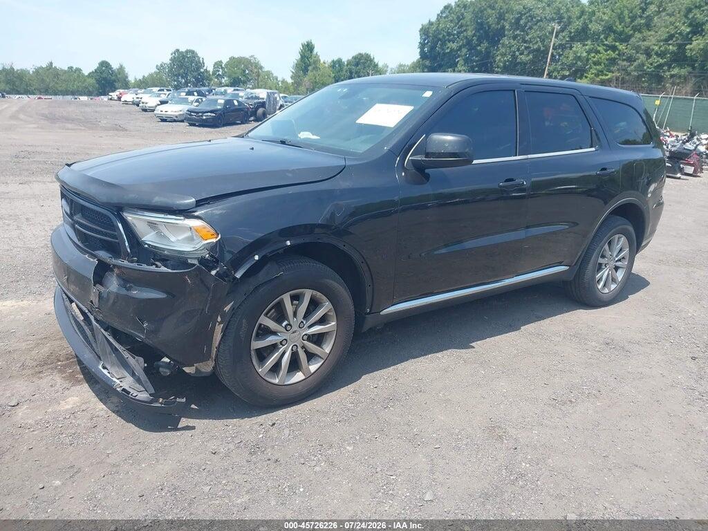 1C4RDJAG5GC363206 2016 DODGE DURANGO photo no. 2