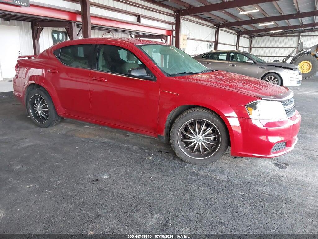 1C3CDZAB7EN181392 2014 DODGE AVENGER photo no. 1