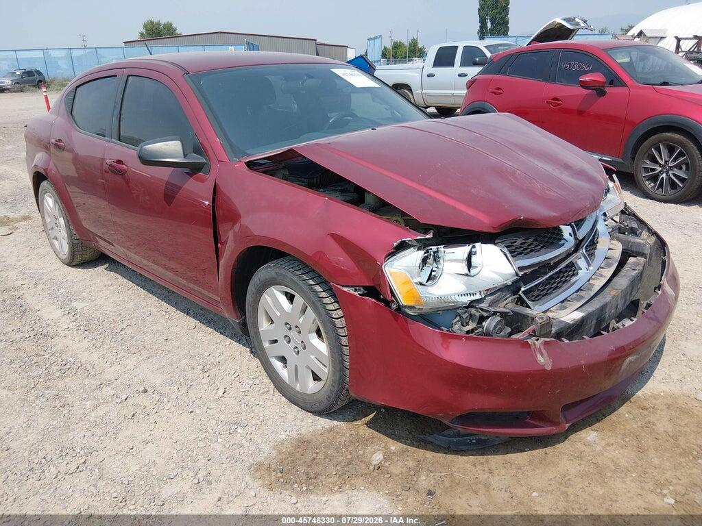 1C3CDZAG2EN217758 2014 DODGE AVENGER photo no. 1