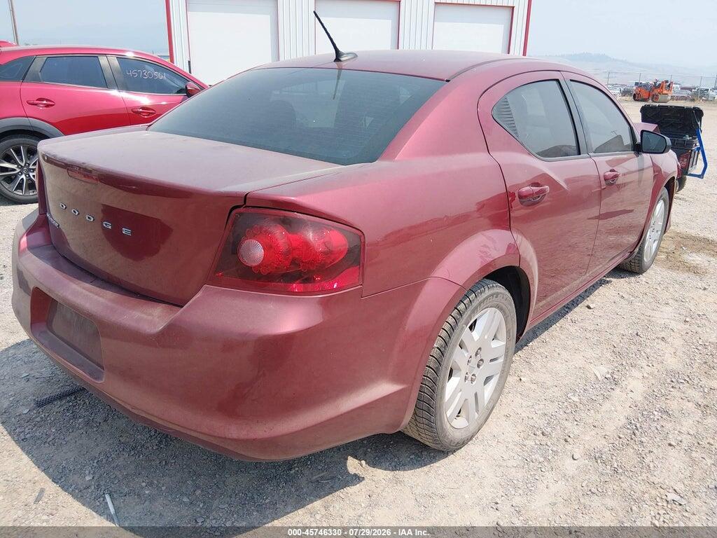 1C3CDZAG2EN217758 2014 DODGE AVENGER photo no. 4