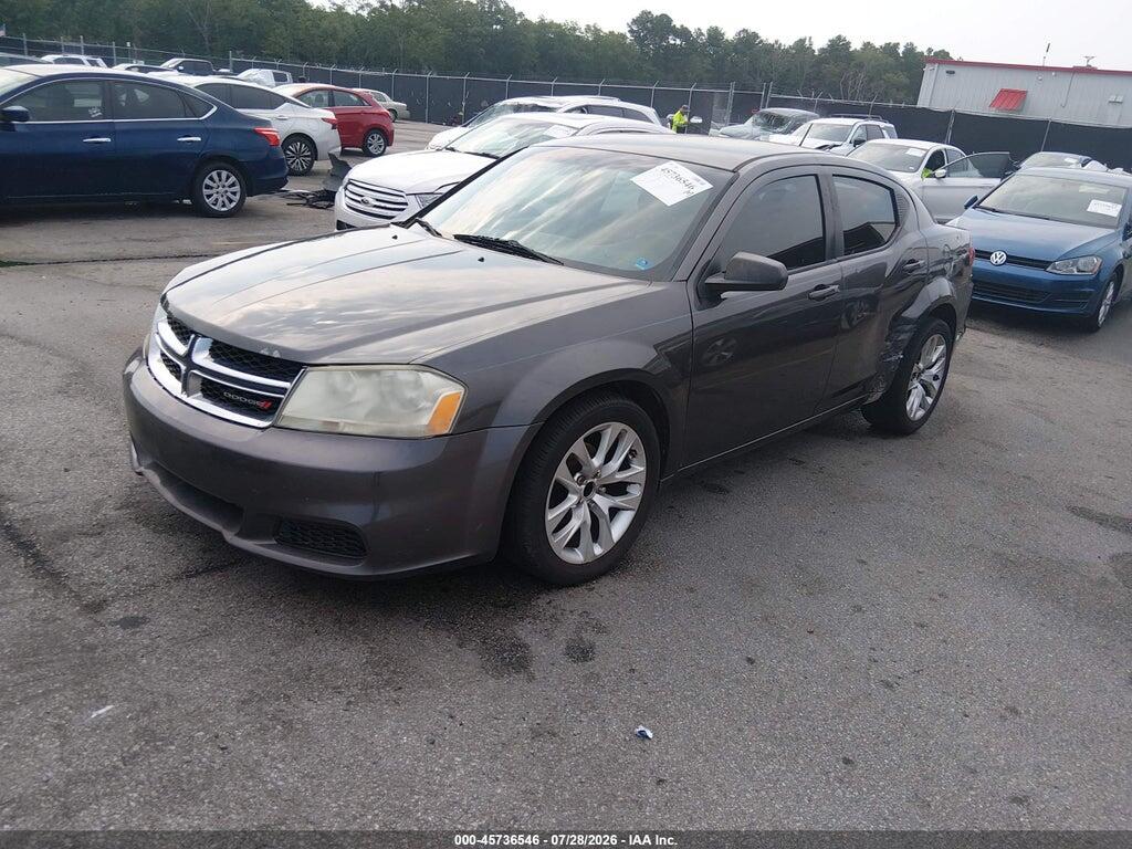 1C3CDZAG8EN234581 2014 DODGE AVENGER photo no. 2