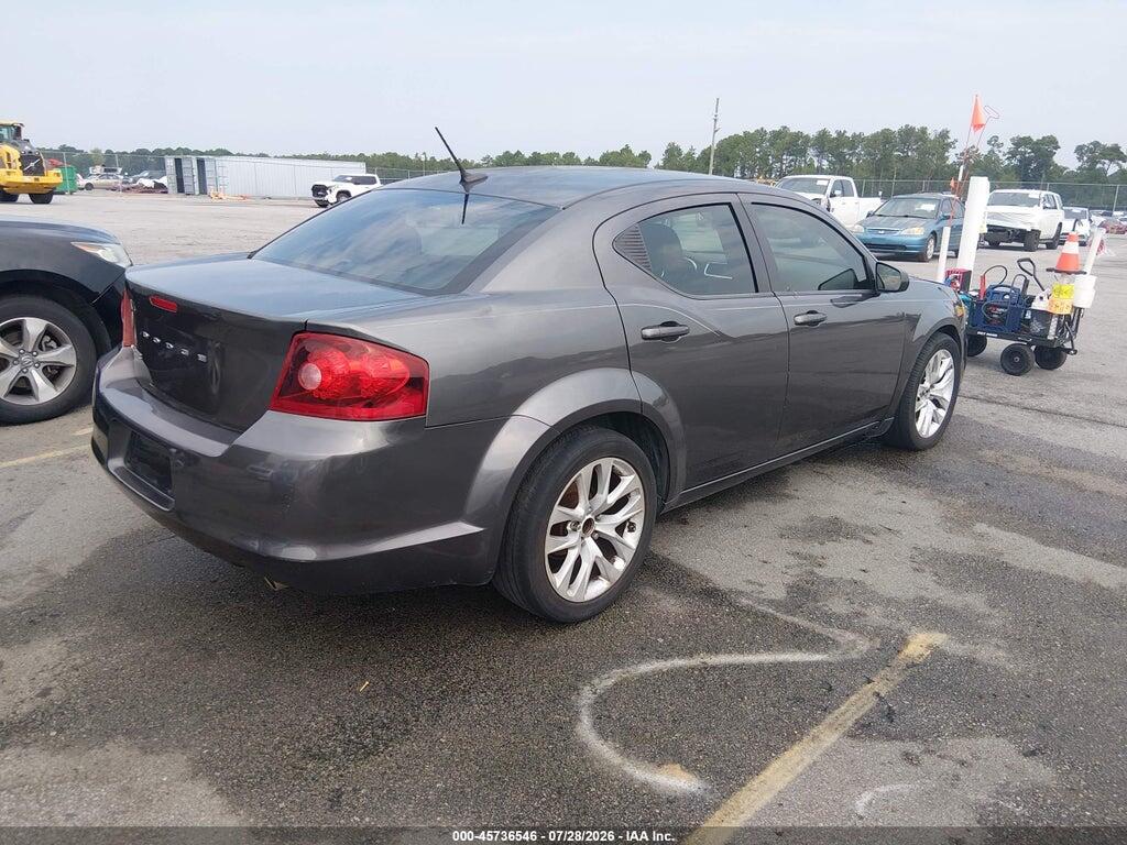 1C3CDZAG8EN234581 2014 DODGE AVENGER photo no. 4