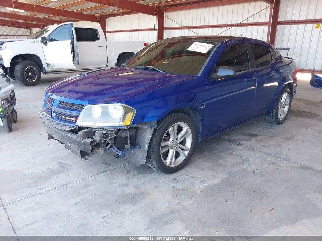1C3CDZAB2EN235374 2014 DODGE AVENGER photo no. 2