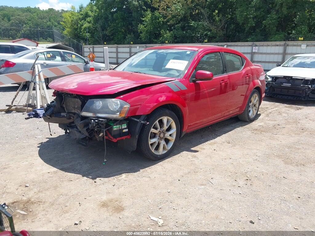 1C3CDZBG8EN167494 2014 DODGE AVENGER photo no. 2
