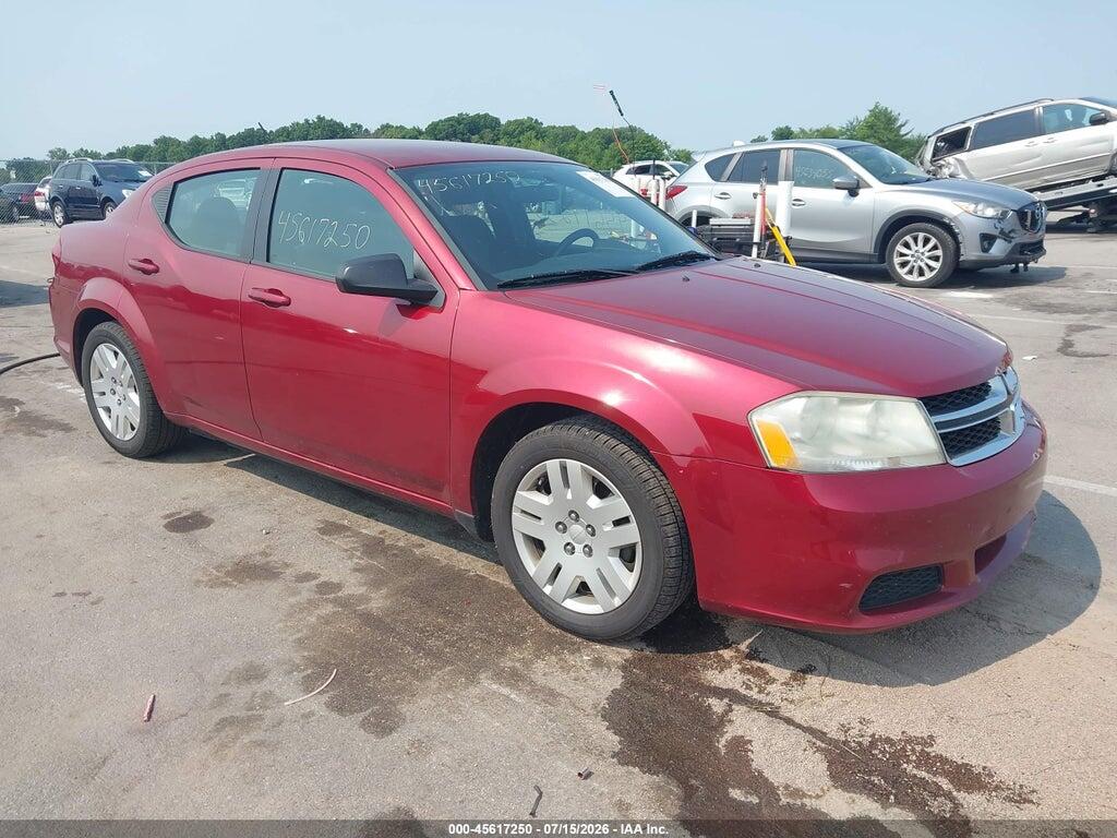 1C3CDZAB6EN223695 2014 DODGE AVENGER photo no. 1