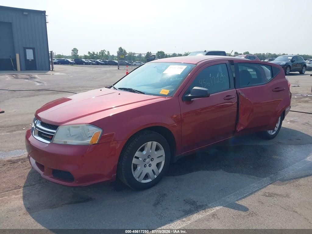 1C3CDZAB6EN223695 2014 DODGE AVENGER photo no. 2