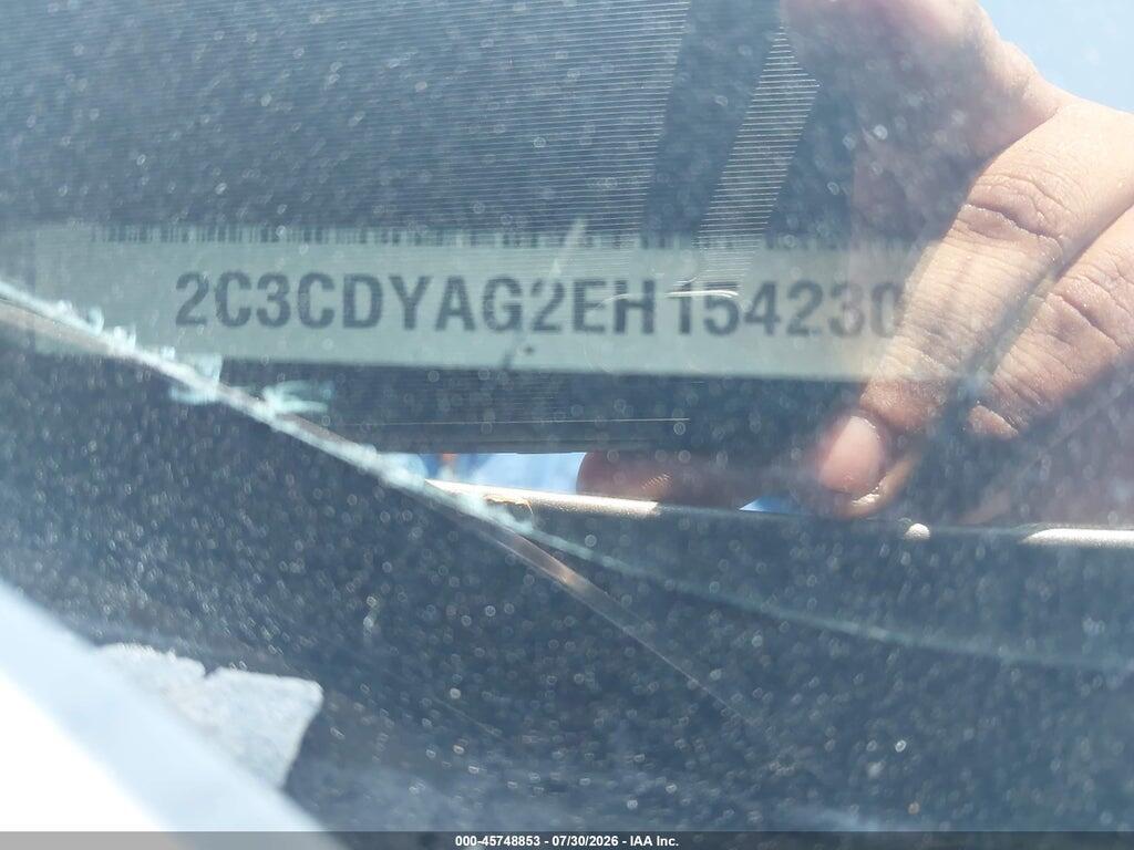 2C3CDYAG2EH154230 2014 DODGE CHALLENGER photo no. 8