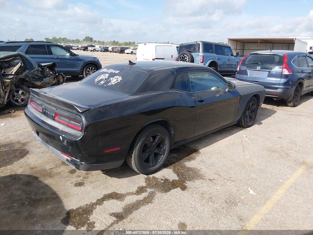2C3CDZAG8GH137764 2016 DODGE CHALLENGER photo no. 4
