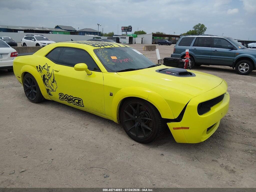 2C3CDZFJ6GH185459 2016 DODGE CHALLENGER photo no. 1