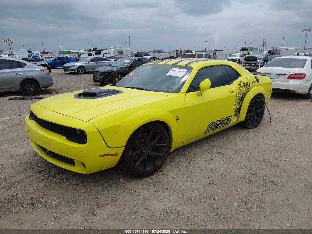2C3CDZFJ6GH185459 2016 DODGE CHALLENGER photo no. 2
