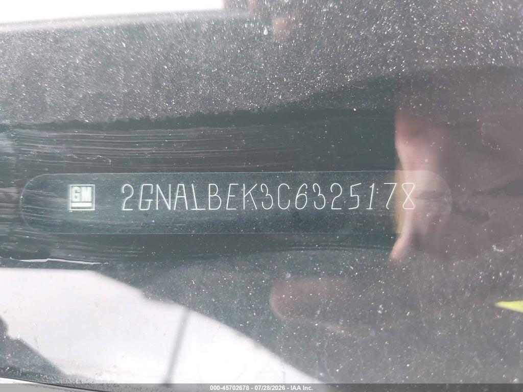 2GNALBEK3C6325178 2012 CHEVROLET EQUINOX photo no. 9
