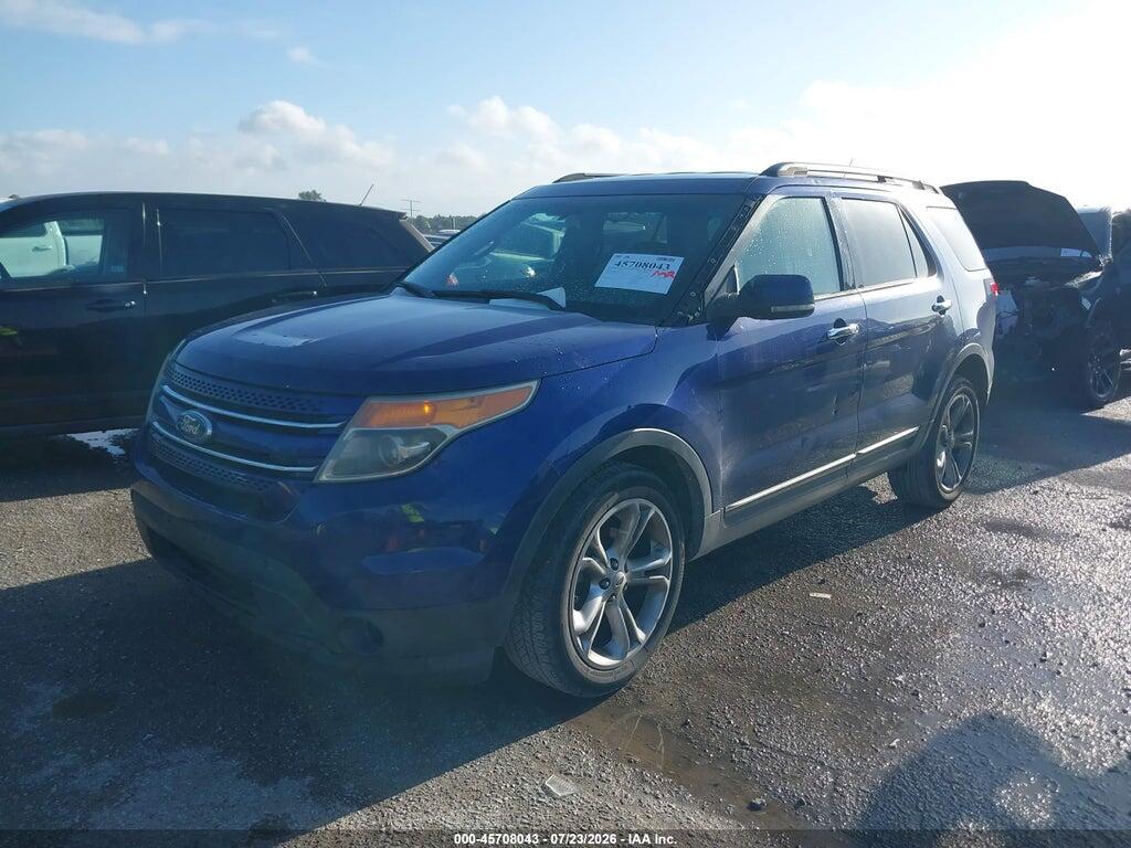 1FM5K8F80DGC04219 2013 FORD EXPLORER photo no. 2