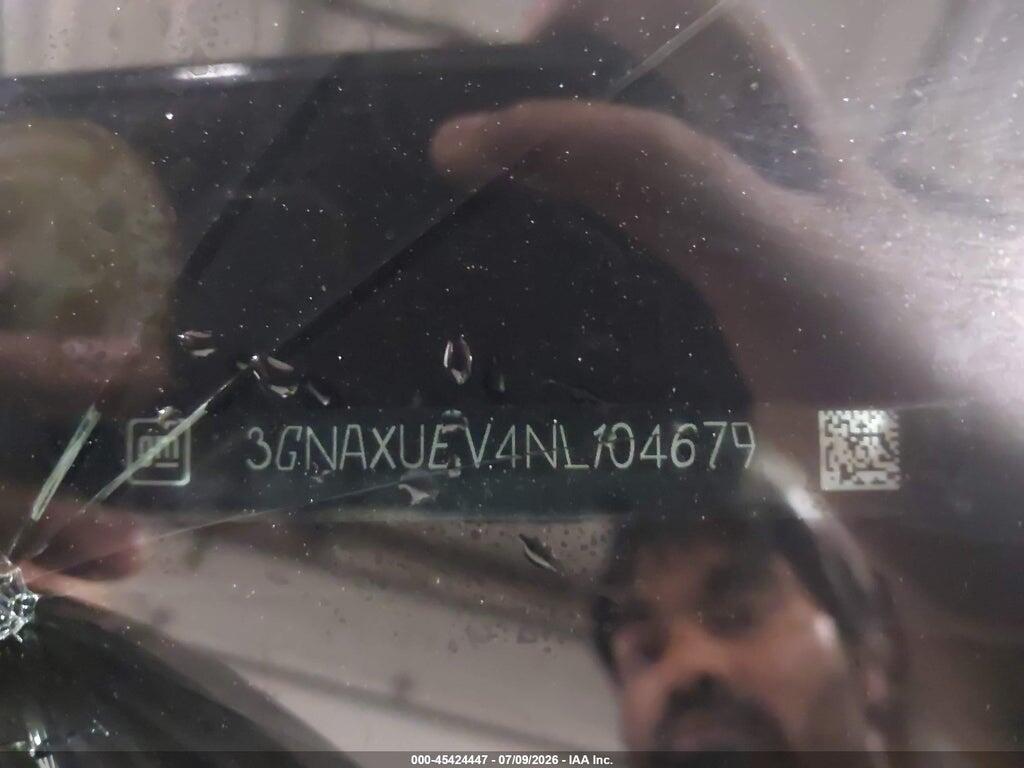 3GNAXUEV4NL104679 2022 CHEVROLET EQUINOX photo no. 9