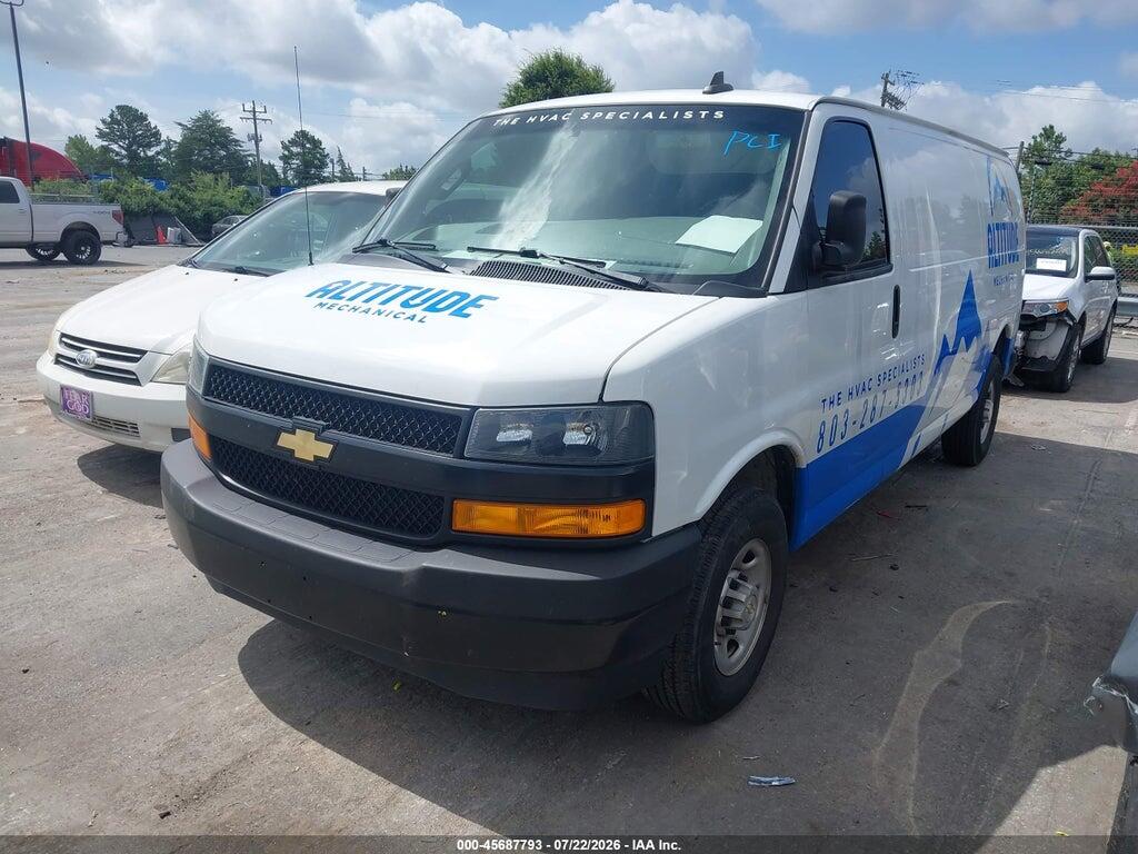 1GCWGBF77N1280295 2022 CHEVROLET EXPRESS CARGO photo no. 2