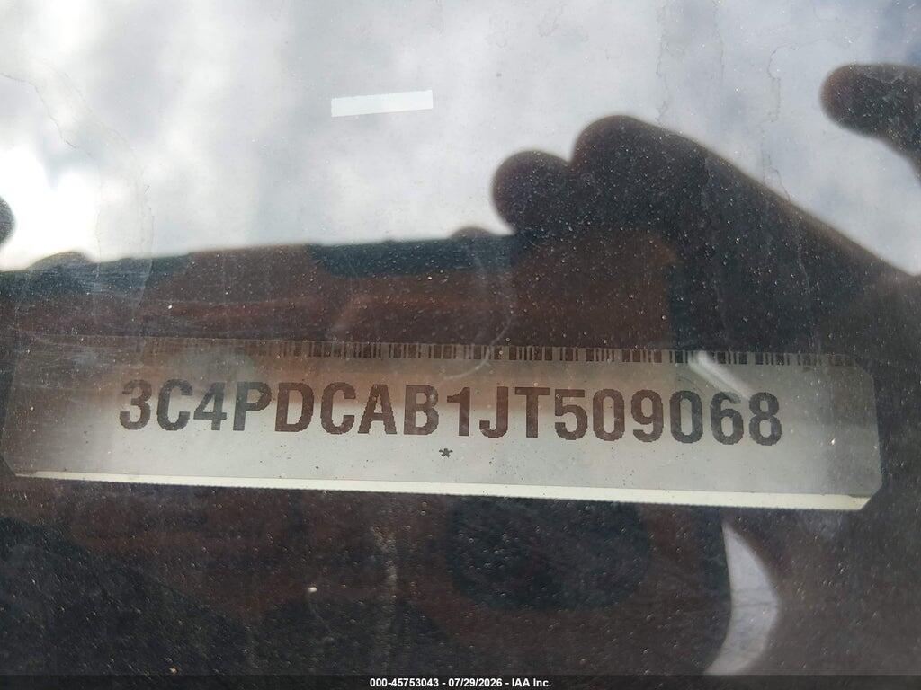 3C4PDCAB1JT509068 2018 DODGE JOURNEY photo no. 9