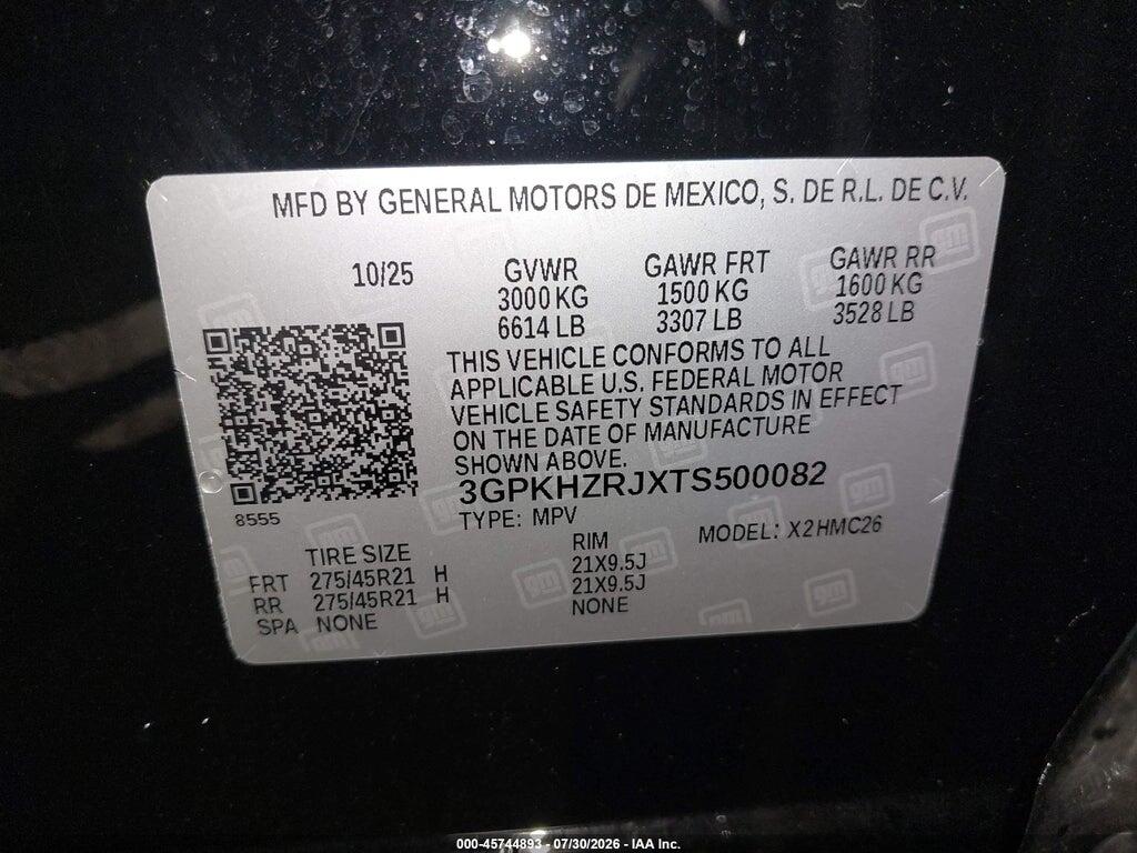 3GPKHZRJXTS500082 2026 HONDA PROLOGUE photo no. 9
