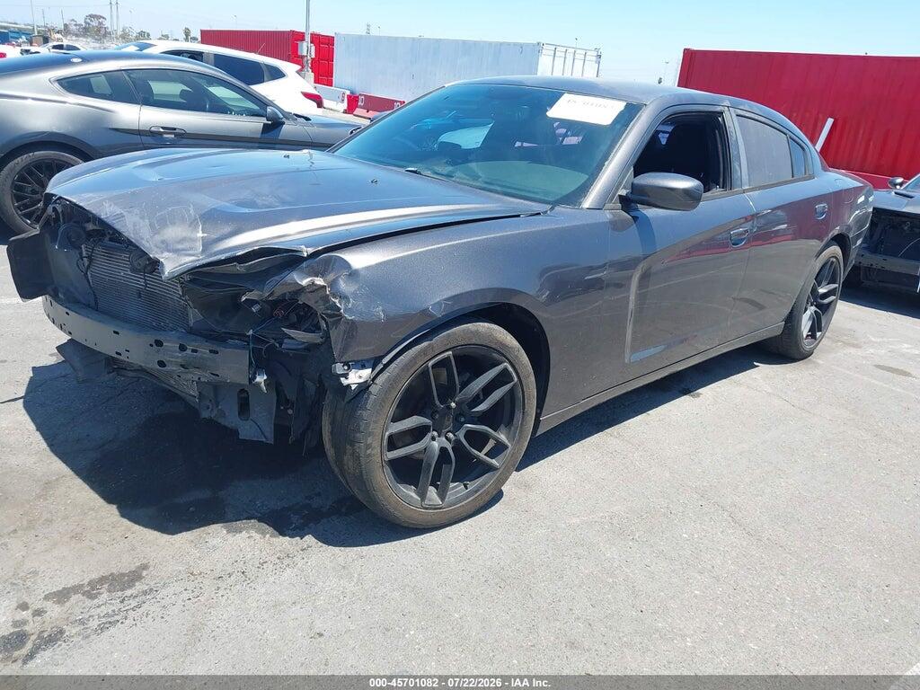 2C3CDXBG1EH364147 2014 DODGE CHARGER photo no. 2