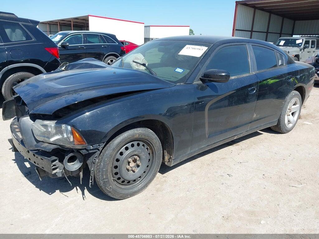 2C3CDXAG3EH186209 2014 DODGE CHARGER photo no. 2