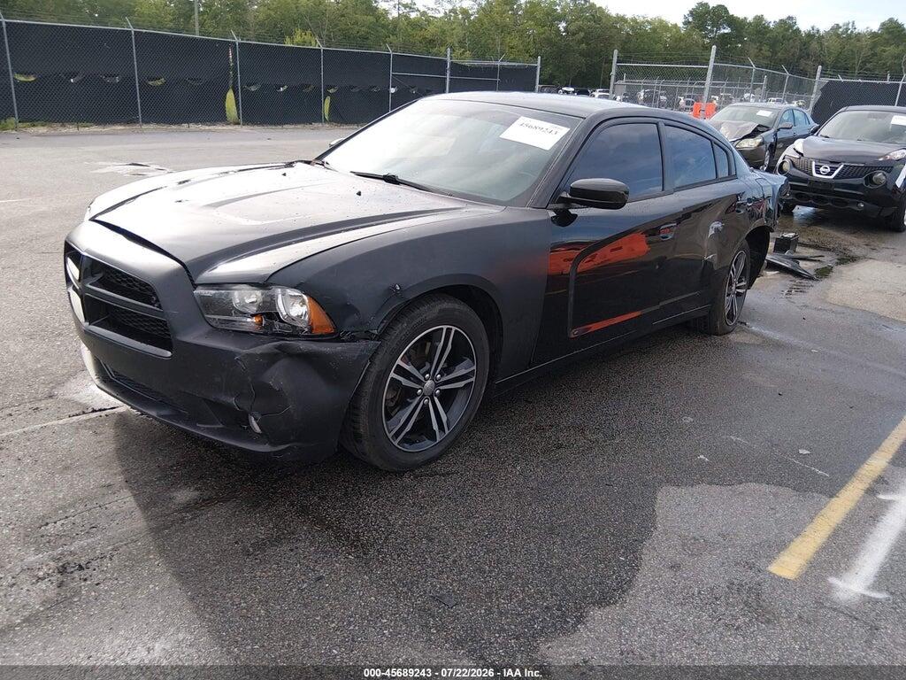 2C3CDXDT2EH354320 2014 DODGE CHARGER photo no. 2