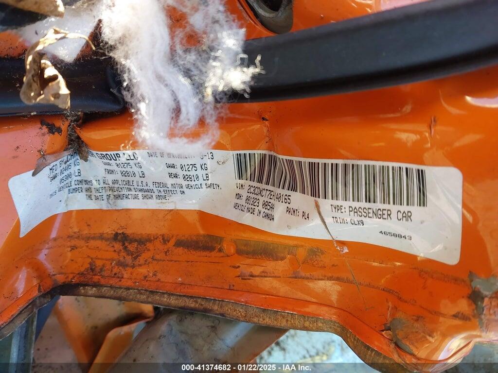 2C3CDXCT7EH140165 2014 DODGE CHARGER photo no. 9