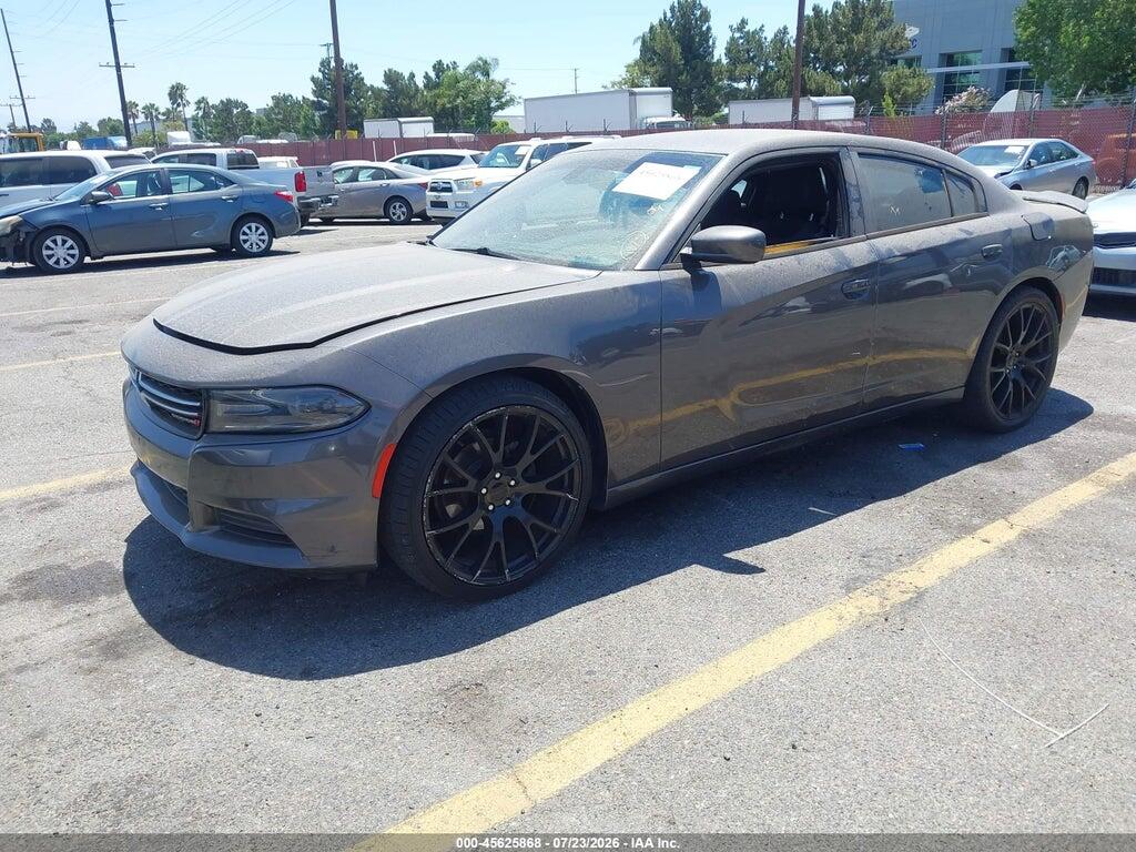 2C3CDXBG6GH160320 2016 DODGE CHARGER photo no. 2