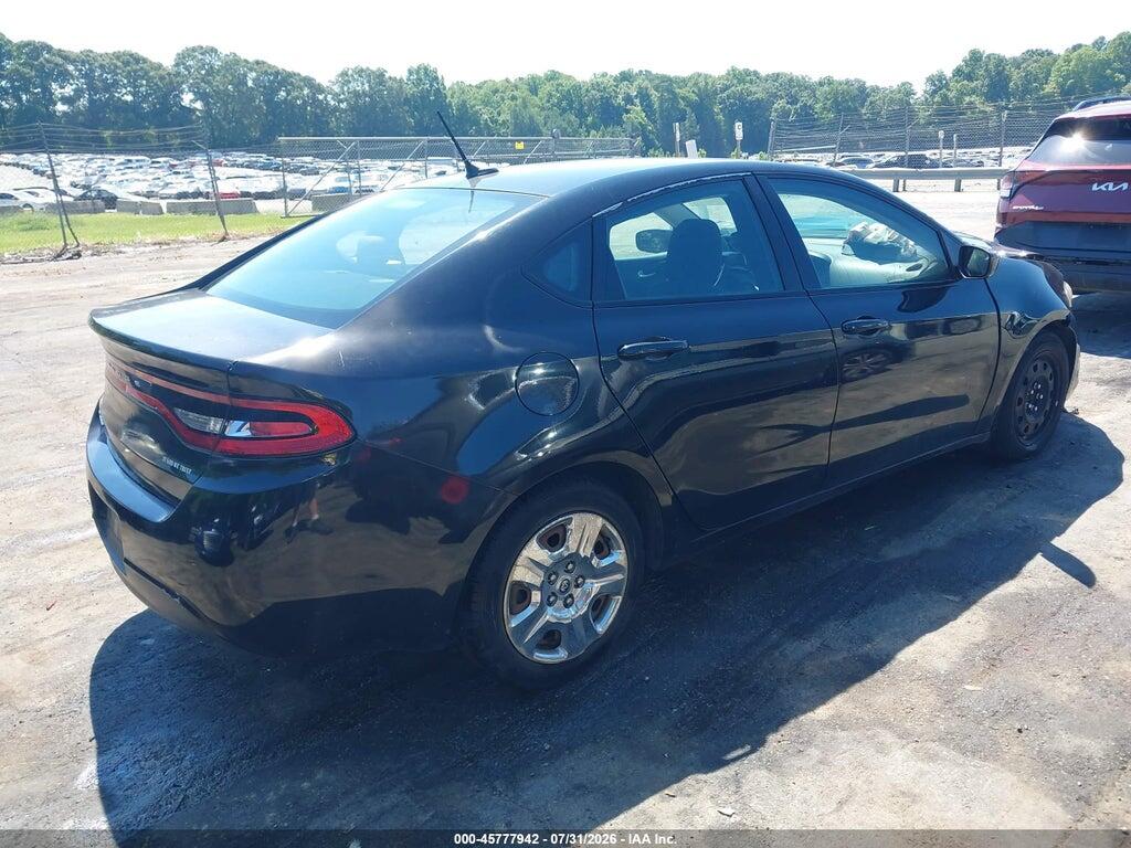 1C3CDFAA5GD625450 2016 DODGE DART photo no. 4