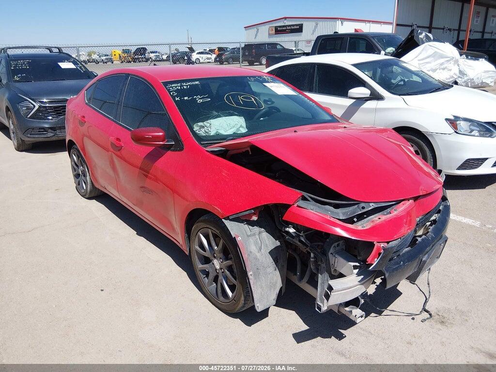 1C3CDFAA8GD750605 2016 DODGE DART photo no. 1