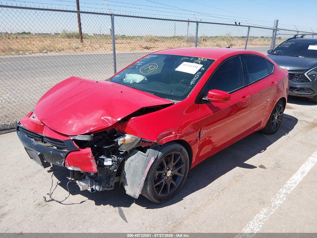 1C3CDFAA8GD750605 2016 DODGE DART photo no. 2