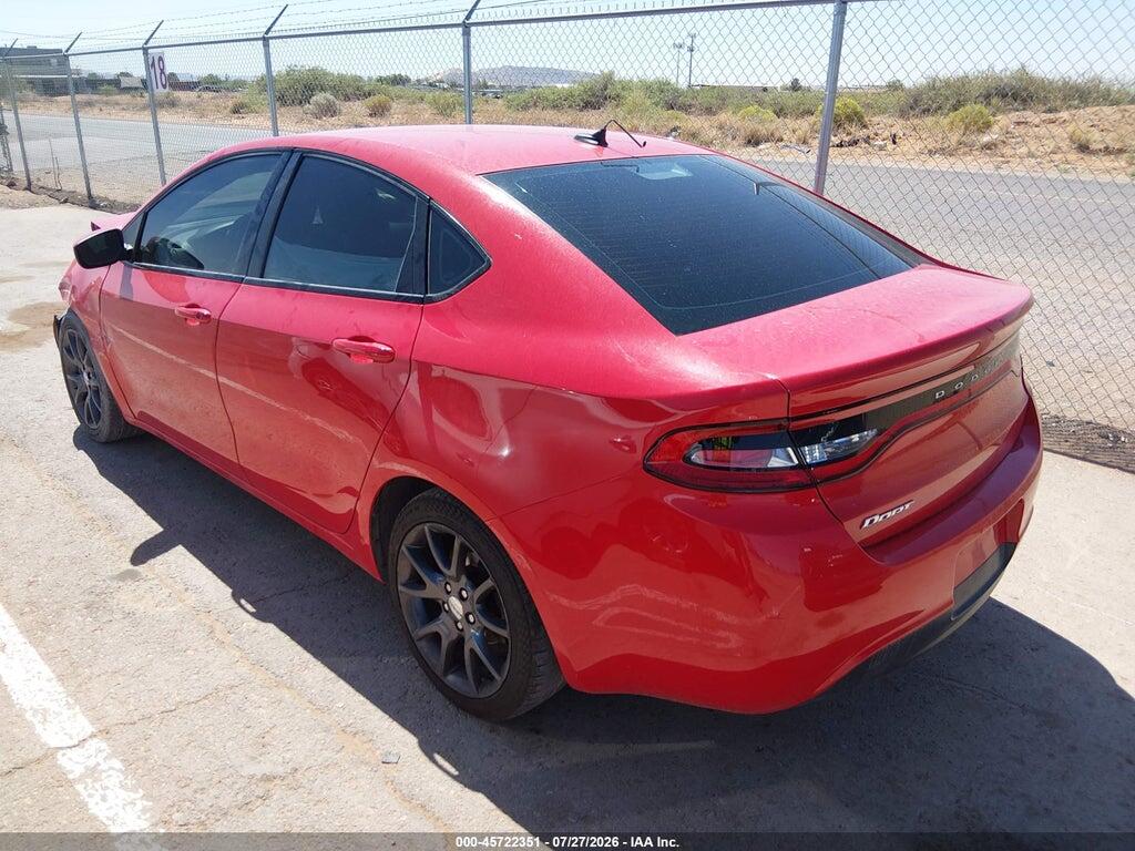 1C3CDFAA8GD750605 2016 DODGE DART photo no. 3
