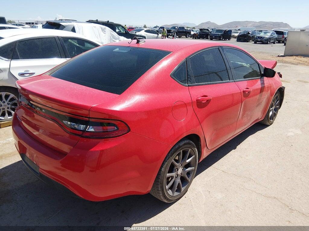 1C3CDFAA8GD750605 2016 DODGE DART photo no. 4