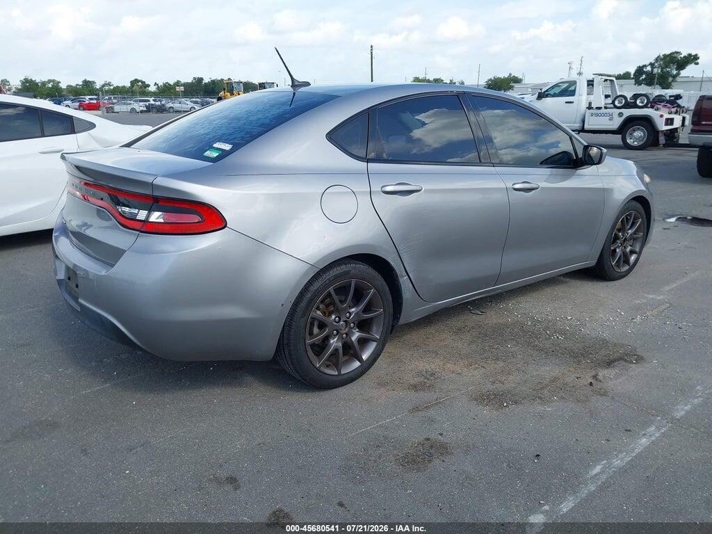 1C3CDFAA3GD555818 2016 DODGE DART photo no. 4
