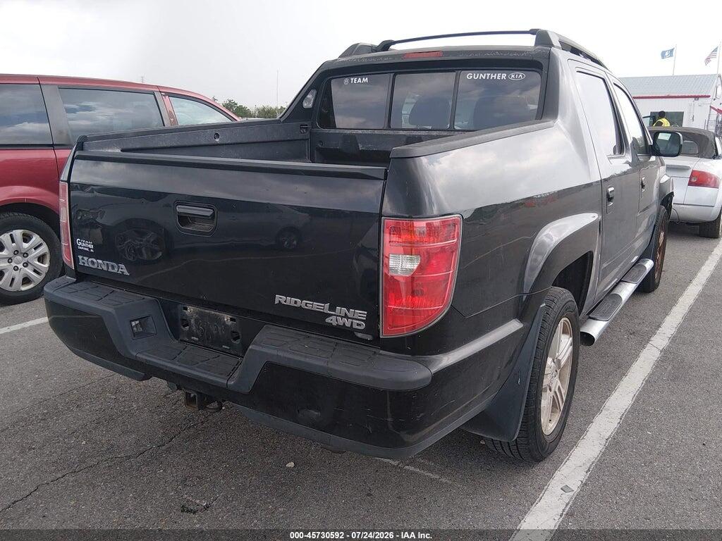 5FPYK1F55BB008323 2011 HONDA RIDGELINE photo no. 4
