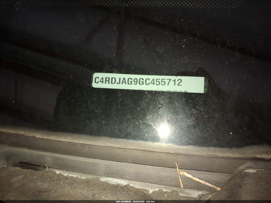 1C4RDJAG9GC455712 2016 DODGE DURANGO photo no. 9