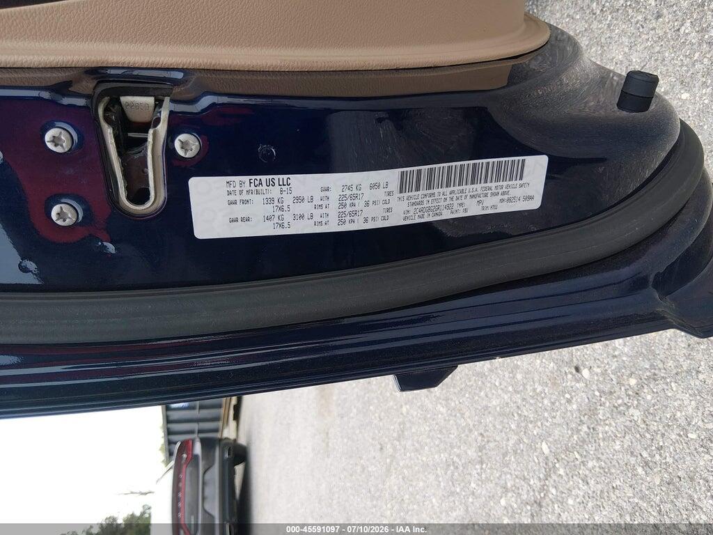 2C4RDGBG2GR114922 2016 DODGE GRAND CARAVAN photo no. 9