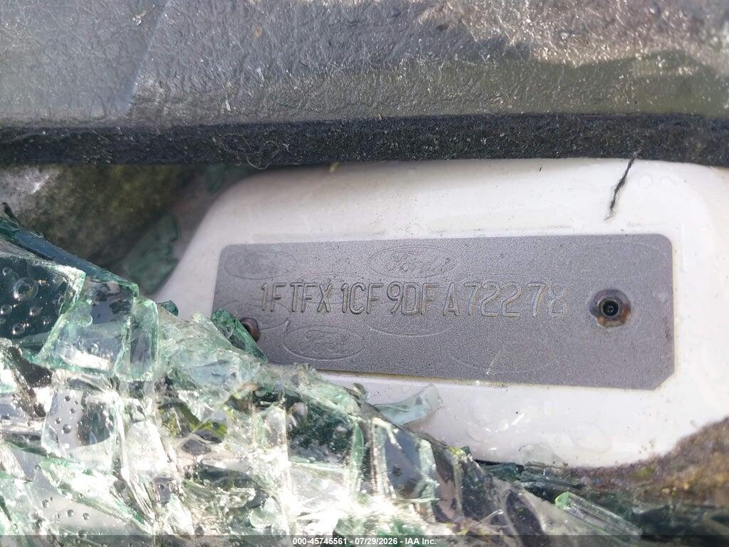 1FTFX1CF9DFA72278 2013 FORD F-150 photo no. 9