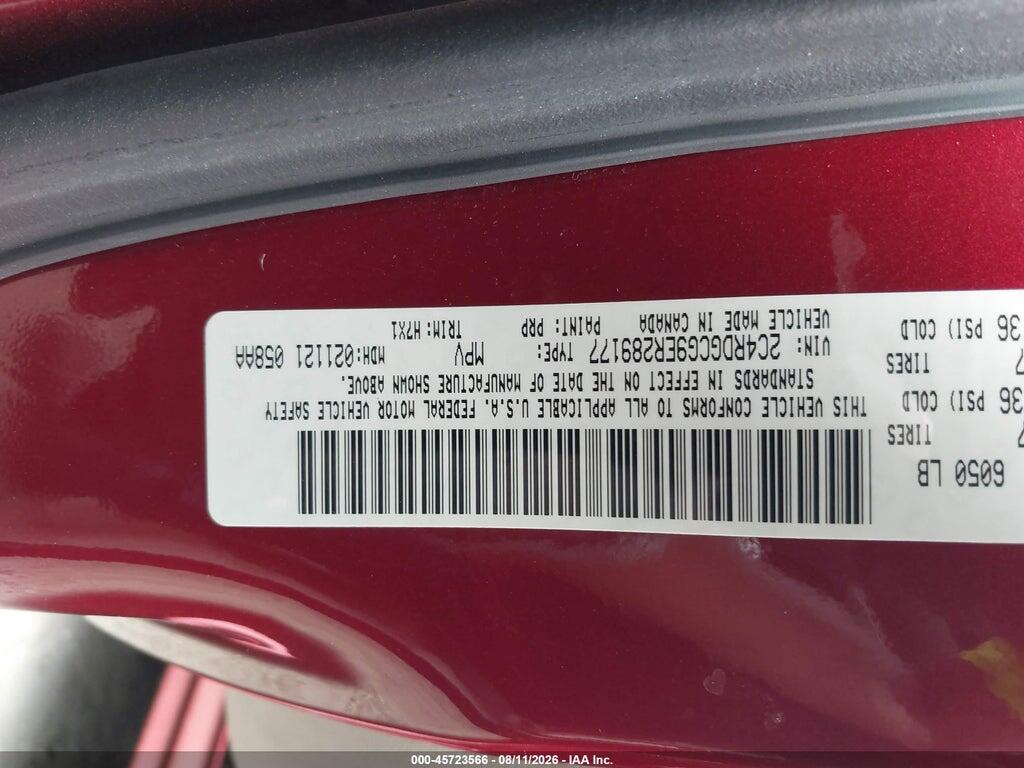 2C4RDGCG9ER289177 2014 DODGE GRAND CARAVAN photo no. 9
