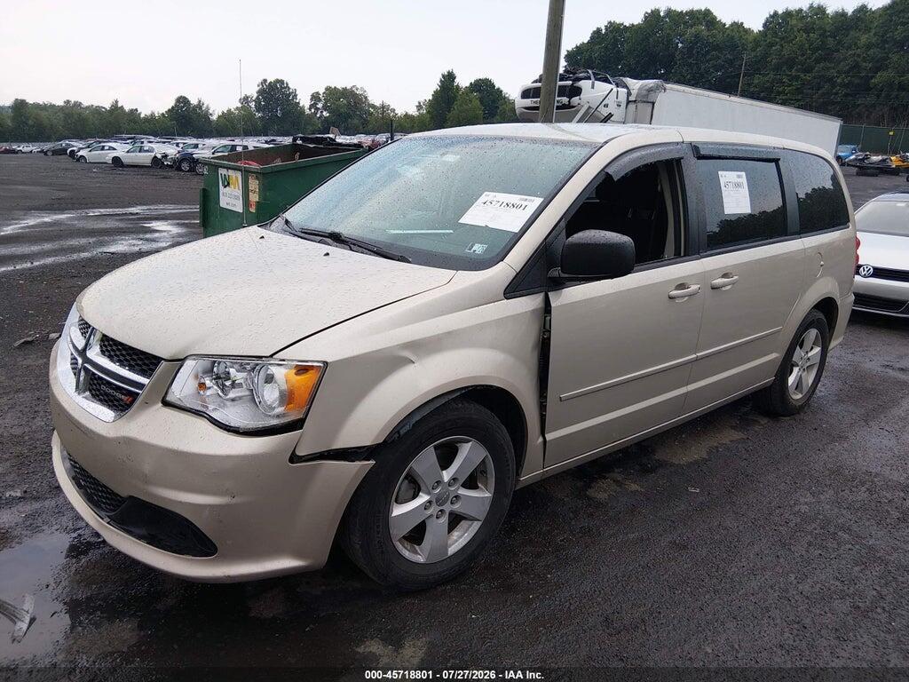 2C4RDGBG7ER167547 2014 DODGE GRAND CARAVAN photo no. 2