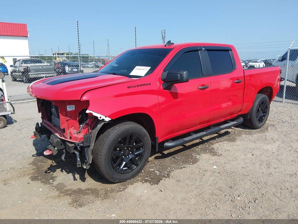 1GCPWBEK6NZ151026 2022 CHEVROLET SILVERADO 1500 LTD photo no. 2